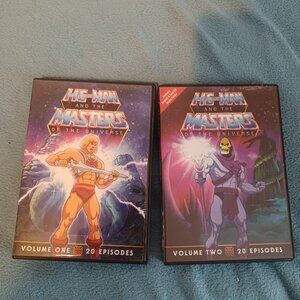 He-Man And The Masters Of The Universe DVD Set Volumes 1 And 2